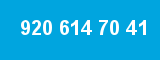 920 614 70 41 920 614 70 41